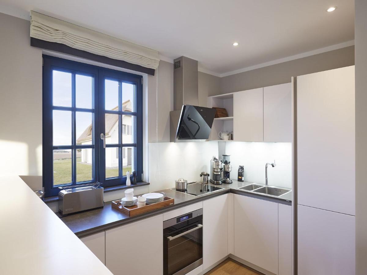 Reetland Am Meer - Premium Reetdachvilla Mit 3 Schlafzimmern, Sauna Und Kamin F07 Dranske Exteriör bild