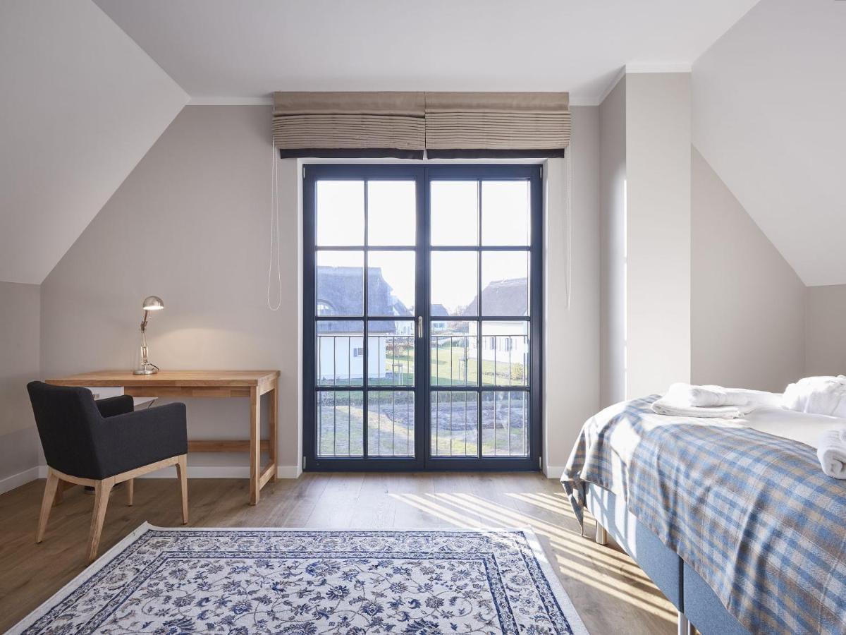 Reetland Am Meer - Premium Reetdachvilla Mit 3 Schlafzimmern, Sauna Und Kamin F07 Dranske Exteriör bild