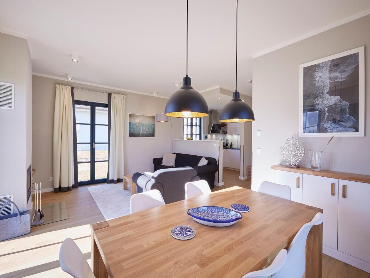 Reetland Am Meer - Premium Reetdachvilla Mit 3 Schlafzimmern, Sauna Und Kamin F07 Dranske Exteriör bild